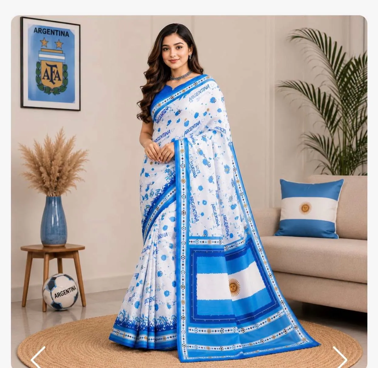 Soft Silk Digital Printed Saree With Blouse Piece